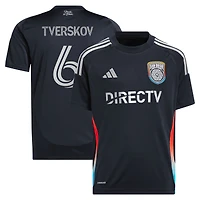 Youth adidas Jeppe Tverskov Navy San Diego FC 2025 State of Flow Replica Jersey