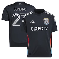 Maillot réplique adidas Luca Bombino bleu marine San Diego FC 2025 State of Flow pour enfant