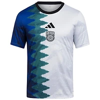 Youth adidas White San Diego FC 2025 Gaming AEROREADY Pre-Match Top