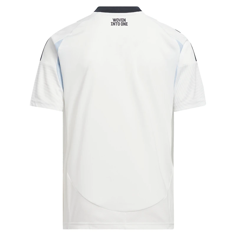 maillot réplique tissé en un seul adidas blanc San Diego FC 2025 pour jeunes