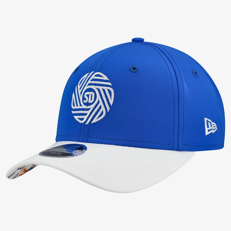 Youth New Era Blue San Diego FC Jersey Hook 9SEVENTY Adjustable Hat