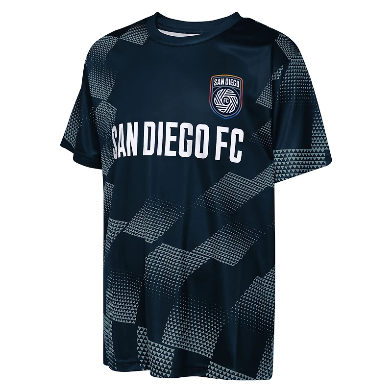 T-shirt transparent Outerstuff bleu marine San Diego FC pour jeunes