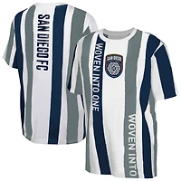 Youth White San Diego FC High Stepping T-Shirt