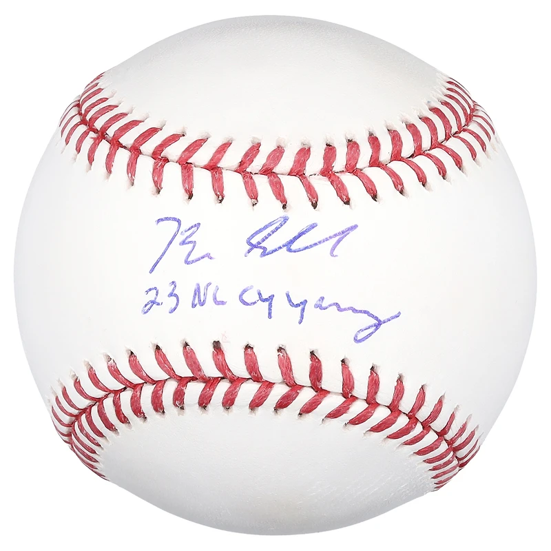 Balle de baseball autographiée par Blake Snell des Padres de San Diego avec inscription « 23 NL Cy Young »