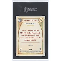 Fernando Tatis Jr. San Diego Padres 2021 Topps GQ Mask Up #13 SGC Carte authentifiée 9.5