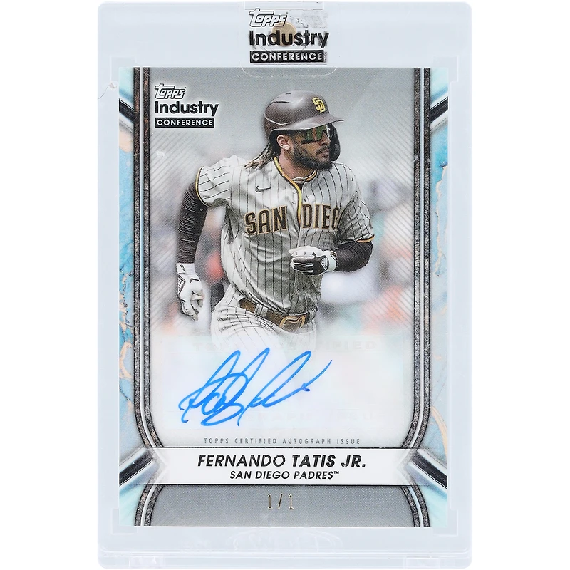 Fernando Tatis Jr. San Diego Padres Autographed 2023 Topps Industry Conference #A-FT #1/1 Card