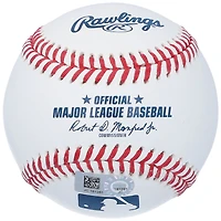 Baseball autographié par Fernando Tatis Jr. des Padres de San Diego avec l'inscription « MLB Debut 3-28-19 »