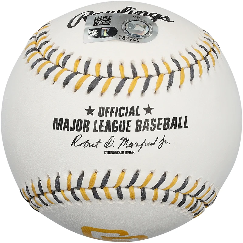 Fernando Tatis Jr. San Diego Padres Autographed Team Color Laces Baseball