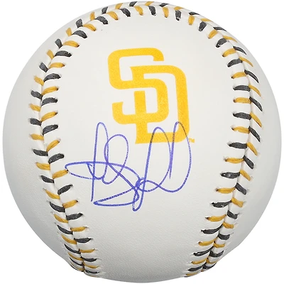 Fernando Tatis Jr. San Diego Padres Autographed Team Color Laces Baseball