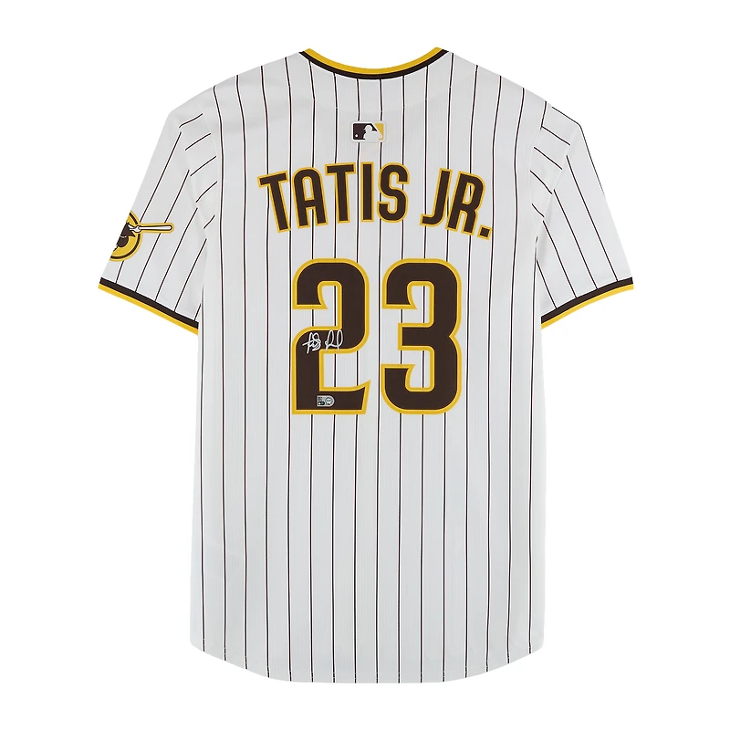 Fernando Tatis Jr. San Diego Padres Maillot Nike Limité Blanc Autographié