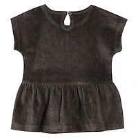 Girls Toddler Outerstuff  Brown San Diego Padres Hop Base Fashion T-Shirt & Shorts Set