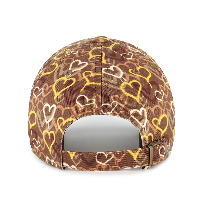 Casquette ajustable marron « 47 » pour jeunes filles, nettoyage des fresques des Padres de San Diego