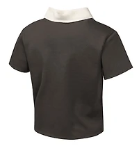 Ensemble polo et jupe-short Johnny pour filles marron San Diego Padres Base Trainer