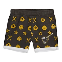 Infant  Brown San Diego Padres On Deck 2-Piece Diaper Cover Set