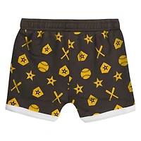 Ensemble de couvre-couches 2 pièces pour bébé marron San Diego Padres On Deck