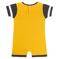 Barboteuse Fast Pitch Fanatics Gold San Diego Padres pour bébé