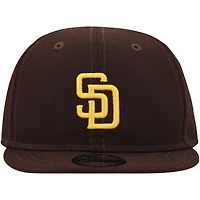 Casquette réglable New Era San Diego Padres My First 9FIFTY pour bébé, marron