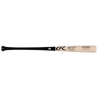 Jackson Merrill San Diego Padres Autographed Black/Tan Rawlings Player Preferred Bat with "MLB Debut 3/20/24" Inscription