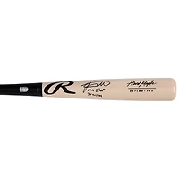Jackson Merrill San Diego Padres Autographed Black/Tan Rawlings Player Preferred Bat with "MLB Debut 3/20/24" Inscription