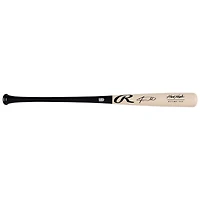 Jackson Merrill San Diego Padres Autographed Black/Tan Rawlings Player Preferred Bat