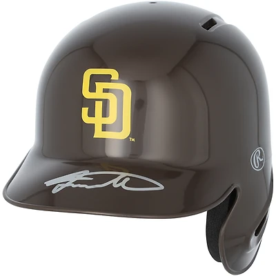 Mini casque de frappeur autographié par Jackson Merrill des Padres de San Diego