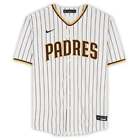 Jackson Merrill San Diego Padres Autographed White Nike Replica Jersey