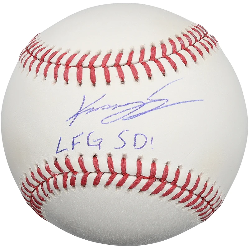 Kruz Schoolcraft San Diego Padres Autographed Baseball with "LFGSD!" Inscription