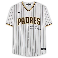 Kruz Schoolcraft San Diego Padres Autographed White Nike Replica Jersey with "2025 25th Pick" Inscription