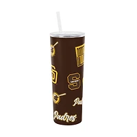 Gobelet isotherme à paille Dreamweave 30 oz Logo Brands San Diego Padres