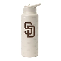Bouteille isotherme Logo Brands San Diego Padres 34 oz Sand Ghost Quencher