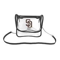 Logo Brands San Diego Padres Sideline Clear Purse