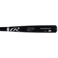 Batte de baseball professionnelle Rawlings noire autographiée par Manny Machado des Padres de San Diego