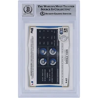 Max Fried San Diego Padres Autographed 2014 Bowman Chrome Draft #CTP-8 Beckett Fanatics Witnessed Authenticated 9/10 Card