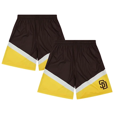 Men's FOCO  Brown San Diego Padres Colorblocked Shorts