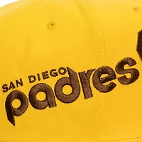 Casquette Snapback Big Time Coop dorée des Padres de San Diego de Mitchell & Ness pour homme