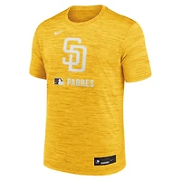 Men's Nike  Gold San Diego Padres Authentic Collection Velocity Dri-FIT T-Shirt