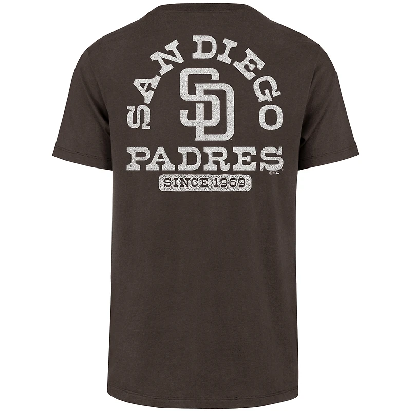 T-shirt marron « 47 » pour homme, Back Canyon Franklin, Padres de San Diego