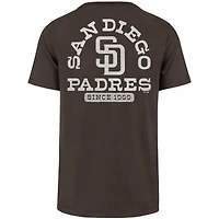 T-shirt marron « 47 » pour homme, Back Canyon Franklin, Padres de San Diego