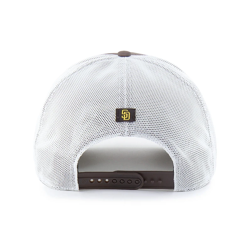 Casquette ajustable en maille Brrr Downburst des Padres de San Diego pour homme, couleur marron, 1947
