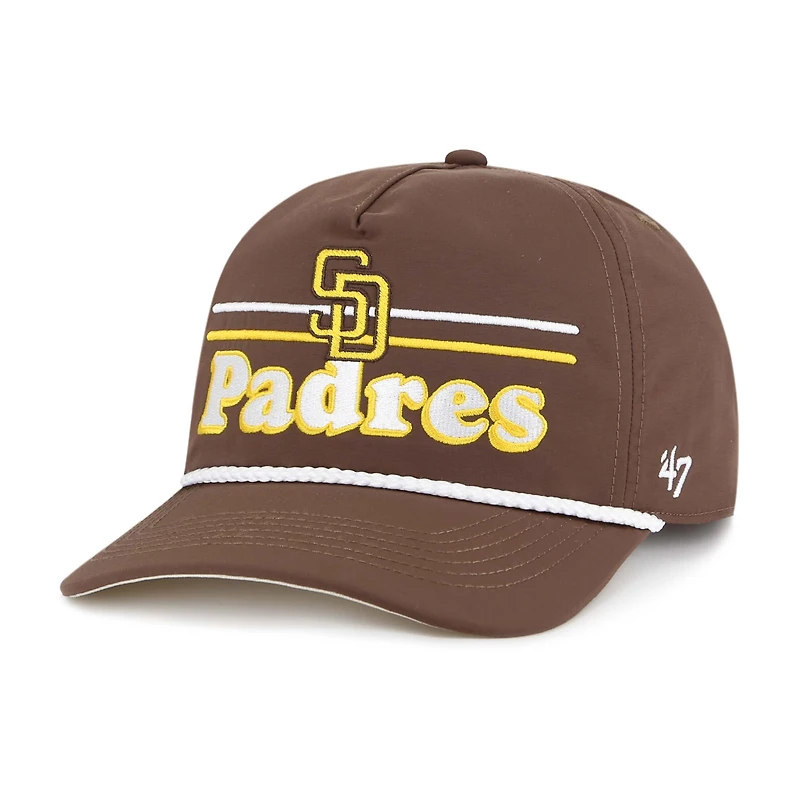 Casquette ajustable Campscape Hitch marron San Diego Padres '47 pour homme