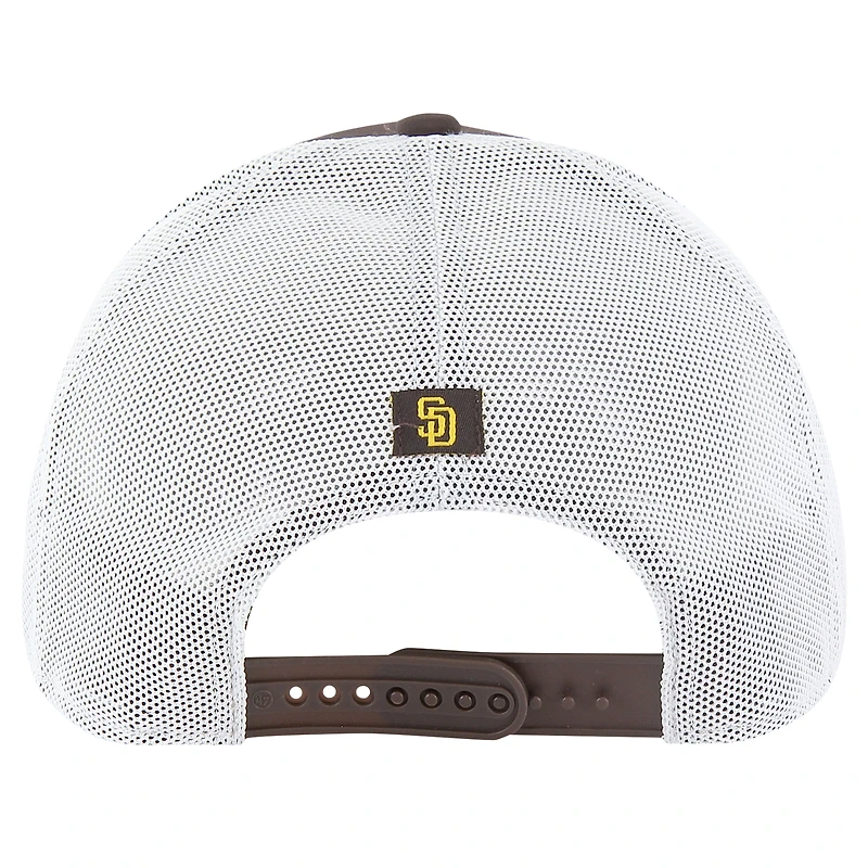 Men's '47 Brown San Diego Padres Downburst Trucker Adjustable Hat