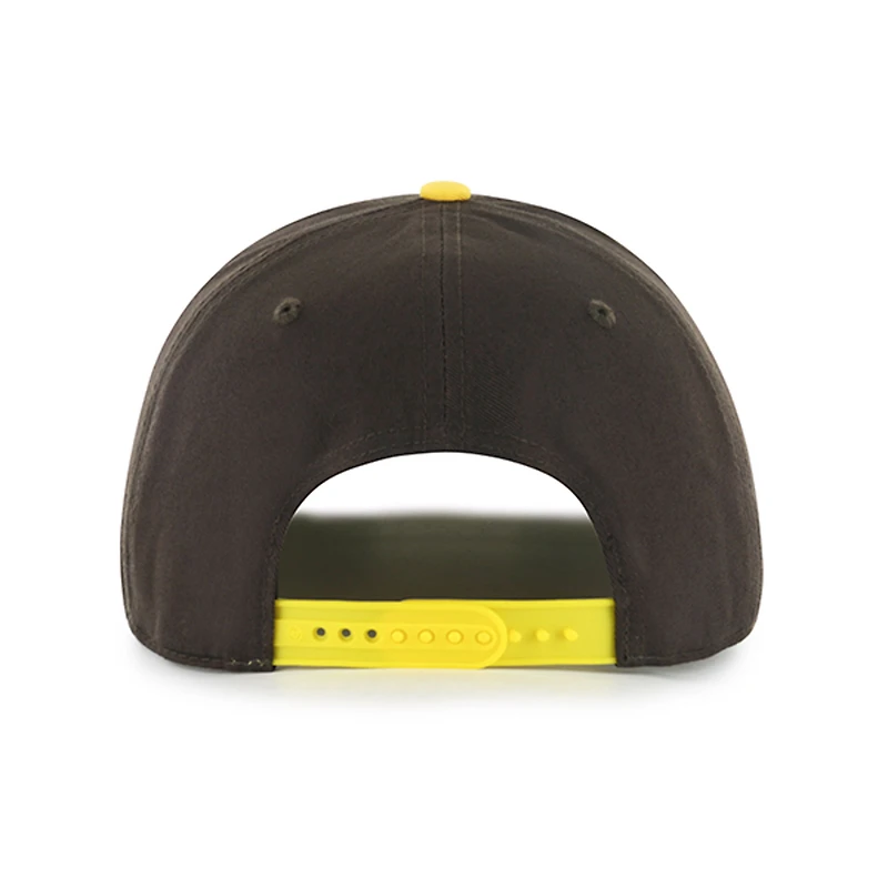 Men's '47 Brown San Diego Padres Dropshadow Rope Hitch Adjustable Hat