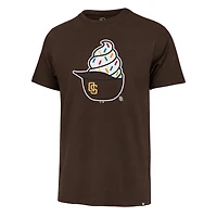 T-shirt homme '47 marron San Diego Padres Ice Cream Helmet Franklin