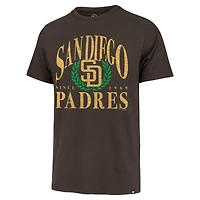 Men's '47 Brown San Diego Padres Pitchout Franklin T-Shirt