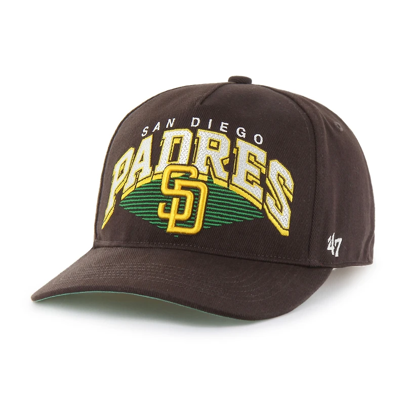 Casquette ajustable Pomona Hitch marron 1947 pour homme des Padres de San Diego