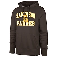 Sweat à capuche marron San Diego Padres Velocity Headline '47 pour homme