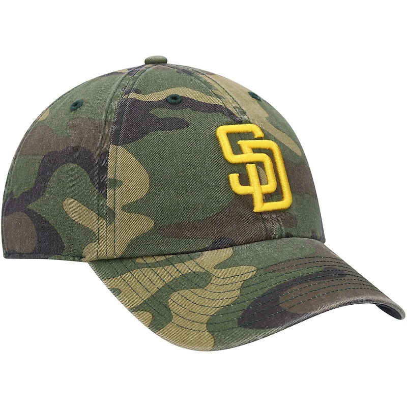 Men's '47 Camo San Diego Padres Team Clean Up Adjustable Hat