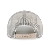 Casquette camionneur ajustable « 47 » crème pour homme, motif pierre tombale des Padres de San Diego