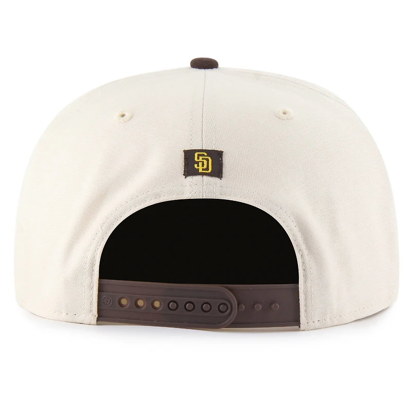 Men's '47  Cream San Diego Padres Payson Captain Adjustable Hat
