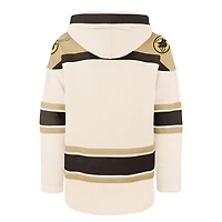 Men's '47 Cream San Diego Padres Superior Lacer Pullover Hoodie